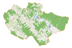 Plan gminy Dydnia