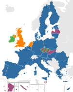 A képviselőiket küldő 28 EU-állam