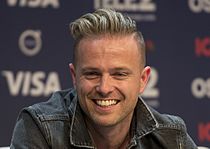 Nicky Byrne at the Eurovision Song Contest, May 2016