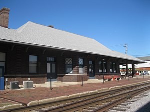 Edgerton Depot, Edgerton, WI.JPG