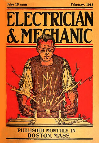 <i>Electrician and Mechanic</i> American science and technology magazine