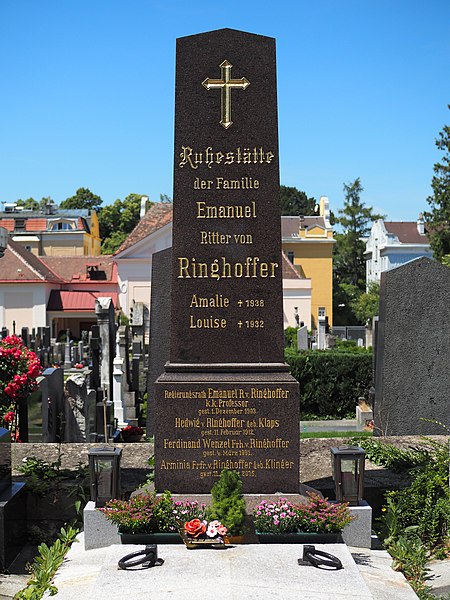 File:Emanuel von Ringhoffer family grave, Vienna, 2017.jpg