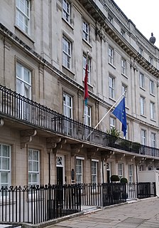 Embassy of Luxembourg, London Diplomatic mission of Luxembourg in the United Kingdom