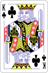 King of clubs