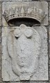 Escudo de Galicia na Porta de San Miguel da Coruña, 1595.