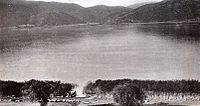Stara razglednica Prespanskog jezera