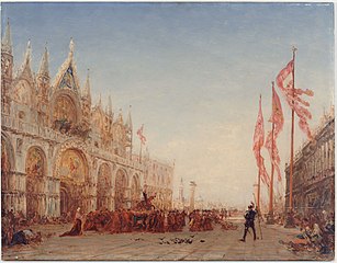 Venise, procession de la Saint-Georges