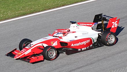 Nouvelle F3 : Dallara F3 2019 de Marcus Armstrong en 2019.