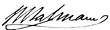 Signature de José Manuel Balmaceda Fernández