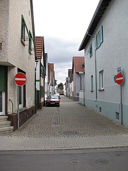 Fischergasse in Raunheim