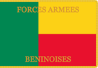 2:3 Flag of the Benin Armed Forces, obverse side