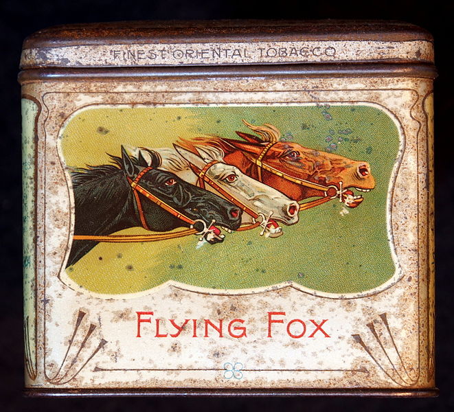 File:Flying Fox sigarettes tin, front.JPG