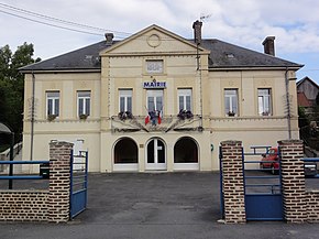 Fontaines-lès-Clercs (Aisne) mairie.JPG