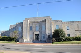 Fort Smith Masonic Temple, completed 1929 in Fort Smith, Arkansas; a rare example of Egyptian Revival architecture in the state