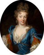 Pierre Gobert (?): Françoise Marie de Bourbon (?), ca. 1690