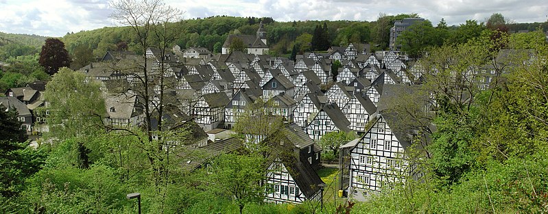 File:Freudenberg - historischer Stadtkern "Alter Flecken".jpg