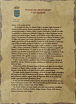 Miniatura para Carta Puebla de Brañosera