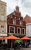 This is a photograph of an architectural monument.It is on the list of cultural monuments of Güstrow, no. 306