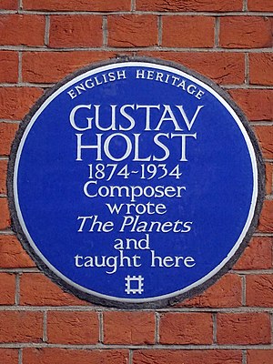 Gustav Holst: Leben, Ehrungen, Rezeption