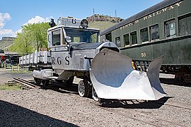 Rio Grande Southern RR Pierce Arrow Galloping Goose No 6 at Golden