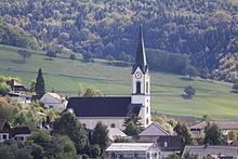 La chiesa cattolica di San Giorgio