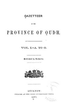 Gazetteer of the province of Oudh ... (IA cu31924024153987).pdf