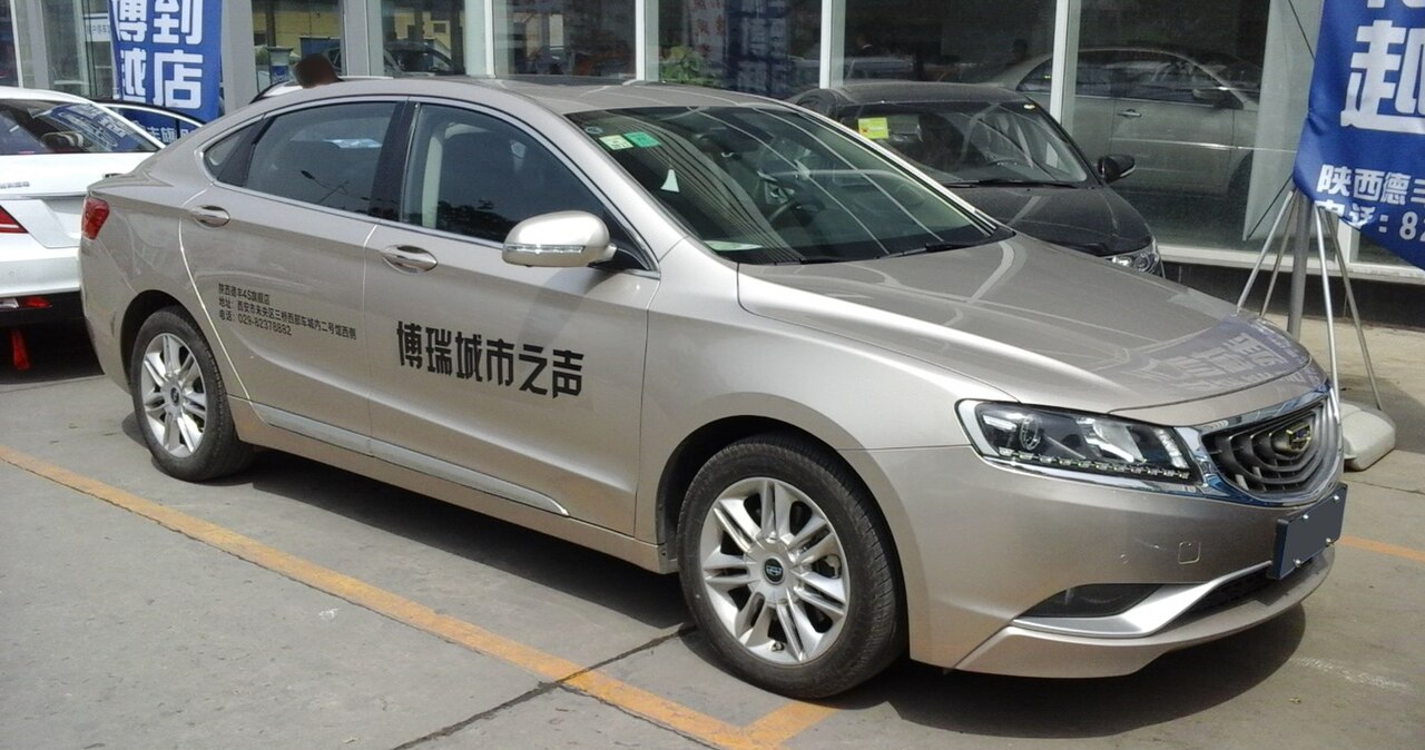 Image of Geely Borui 01 China 2016-04-07