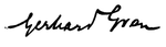 Gerhard Gran signature.png