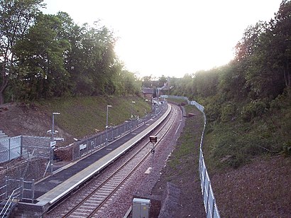 Gorebridge Station before opening.jpg