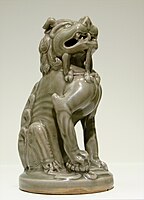 Statuette of a lion, Yaozhou, Northern Song