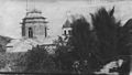 1938. Cupola maggiore in costruzione.