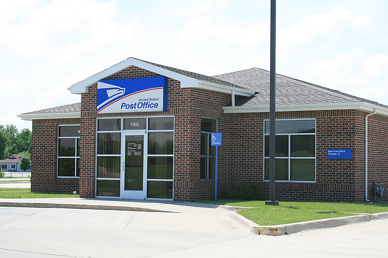 File:Granger Iowa 20090607 Post Office.JPG