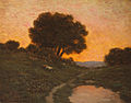 Granville Redmond - scène pastorale à sunset.jpg