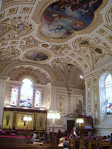 Interior of Great Witley Church Great Witley Church interior.jpg