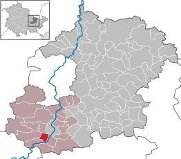 Kaart van Großeutersdorf