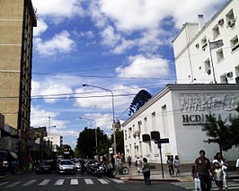 Straat in Morón