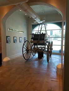 The Prairie Queen is a mid-nineteenth-century fire apparatus. It was not actually used by the HFD; it was donated to the department in 1969. But Honolulu firefighters used similar equipment in the 1800s. HFD museum.jpg