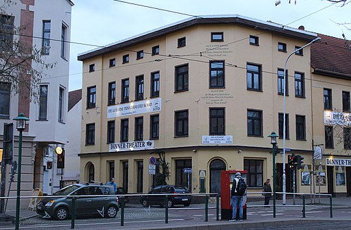 Halle (Saale), Haus Böckstraße 8 (früherer Gasthof Schad)