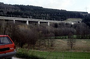 Dittenbrunn hillside bridge