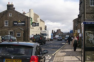 <span class="mw-page-title-main">Hawes</span> Market town and civil parish in North Yorkshire, England