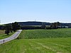 View from the NNE to the Helleberg with the K 61 (Rotenhain–Wölferlingen)