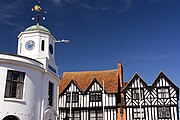 Historic Buildings, Downtown, Stratford-Upon-Avon, England