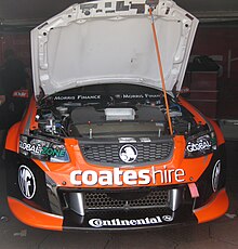 Nick Percat placed fourth driving a Holden VE Commodore for Walkinshaw Racing Holden VE Commodore of Nick Percat.JPG