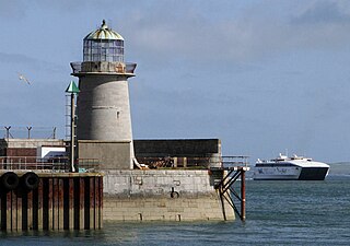 Holyhead Mail Pier Lighthouse Inactive lighthouse in Anglesey, Wales, UK