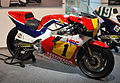 The Honda NSR500, ridden by Freddie Spencer in the 1984 season on display.