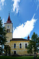 Čeština: Kostel Nejsvětější Trojice v obci Hořepník, okres Pelhřimov, kraj Vysočina. English: Holy Trinity Church in the municipality of Hořepník, Pelhřimov District, Vysočina Region, Czech Republic. This is a photo of a cultural monument of the Czech Republic, number: 46776/3-3019. Památkový katalog  · MIS  · hledat obrázky  · hledat seznamy  · Wikidata