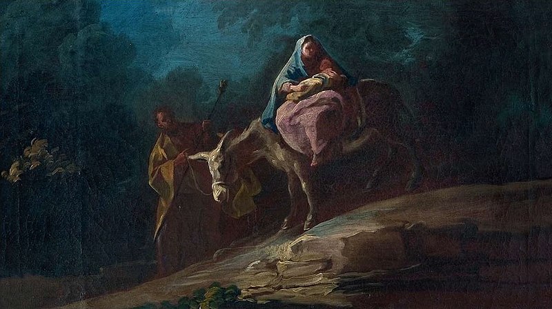 File:Huida a Egipto por Francisco Goya.jpg