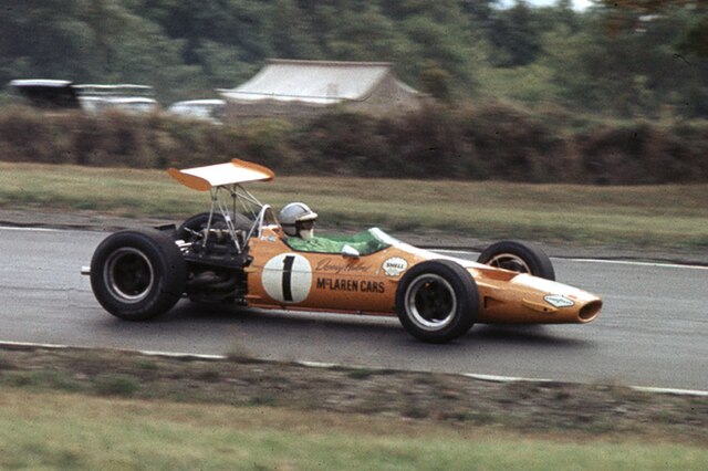 Denny Hulme finished 5th in a McLaren M7A in the 1968 event