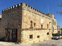 Grand Master Rohan hunting lodge, now the Castello dei Baroni Hunting lodge build during the magistracy of Perellos and Castello dei Baroni.jpg