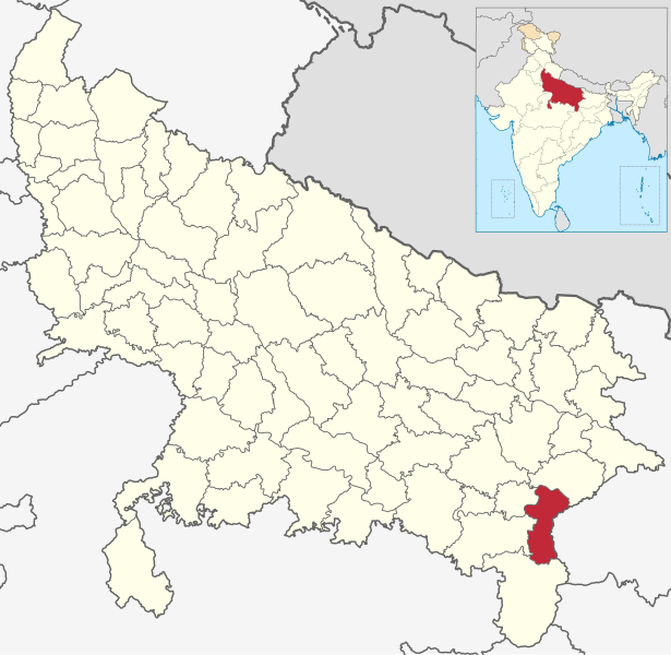 File:India Uttar Pradesh districts 2012 Chandauli.svg